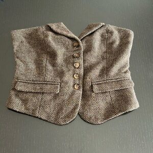 Steve Madden button up tube top